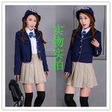 韩版继承者们同款校服学生装韩国班服长袖秋冬小西装外套装JK制服