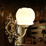 欧式奢华壁灯 艺术别墅全铜灯具 客厅卧室餐厅走廊壁灯
