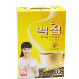 韩国进口 3合1黄麦馨咖啡速溶摩卡Maxim 100条1.2g礼盒装特价批发