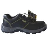 代尔塔 经典系列双钢安全鞋防静电功能鞋黑色防护鞋 劳保鞋301102