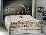 欧式贵妃铁艺床单双人床简约大方1.2米1.5米1.8米时尚公主床欧式