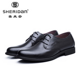 喜来登Sheridan商务皮鞋系带男鞋圆头低帮皮鞋 正装皮鞋B5915