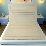 松木硬床板折叠实木排骨架单人1.5米双人1.8米加宽榻榻米床架定制