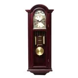 北极星机械钟挂钟报时钟木质挂钟老式机械钟表古典BS220011
