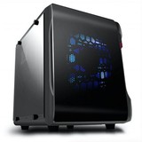 ICE甲壳虫二代台式电脑HTPC迷你侧透USB3.0桌面游戏小机箱M-ATX