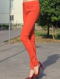 卓莱雅专柜正品代购2015冬装新款橙色长裤J13IC6017a原价1499雅莹