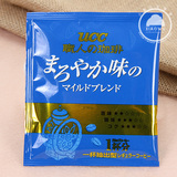 代购 日本ucc职人滴漏式/挂耳式咖啡 醇和型7g 新货