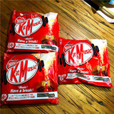日本进口零食日本kitkat雀巢奇巧 宇治巧克力威化夹心饼干曲奇