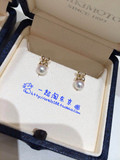 【日本直邮】MIKIMOTO 御木本 花朵造型珍珠耳钉 PE-1392PK