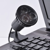 肥熊 创意USB护眼Led小灯夜灯键盘灯创意夹子台灯电脑灯LED灯配件
