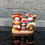 云南56个少数民族娃娃摆件玩偶人偶家居店铺装饰特色手工艺小礼品