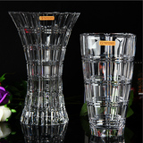 德国进口水晶 nachtmann花瓶玻璃鲜花瓶简约现代大朵花插装饰品