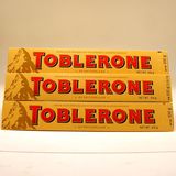 瑞士原装进口糖果零食 瑞士三角Toblerone牛奶巧克力100g条装