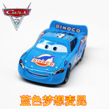 美泰正版 蓝色梦想版麦昆赛车总动员合金小车模儿童小汽车玩具