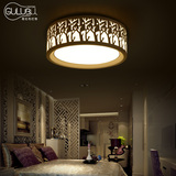 现代简约卧室灯圆形LED卧室吸顶灯创意艺术树枝客厅灯调光温馨