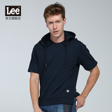 Lee男装 商场同款 男士百搭单品棉质透气短袖卫衣L15044L71B9D