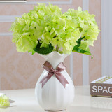 花瓶白色陶瓷现代简约风格餐桌台面客厅家居家饰摆件搭配新婚花器