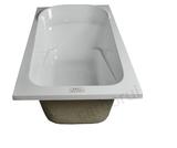 砌石台浴盆宾馆工程浴缸亚克力浴缸 嵌入式普通浴缸保温浴池