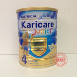 原装进口新西兰Karicare可瑞康 黄金加强版4段奶粉