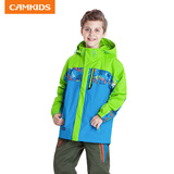 camkids小骆驼童装儿童冲锋衣男童两件套三合一冲锋衣童保暖外套
