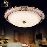 LED欧式吸顶灯艺术复古灯树脂阳台灯创意卧室灯美式客厅灯吸顶灯