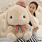 兔子毛绒玩具 垂耳兔公仔兔宝宝抱枕布娃娃  儿童生日礼物男女