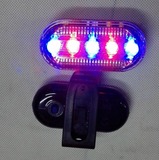 LED肩灯 安全灯信号灯 救生灯 肩夹式闪光器 红蓝爆闪尾灯警示灯
