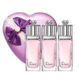 【包邮】Dior/迪奥魅惑清新淡香水5ml*3支 粉红女士香水 精美礼盒