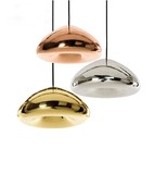 设计师 Tom Dixon void light 黄铜碗玻璃吊灯餐厅吧台咖啡厅吊灯
