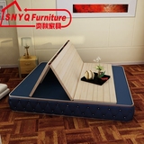 1.5米床板松木1.8米硬板折叠床垫1.2米单人木板排骨架双人榻榻米