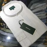 雅戈尔长袖衬衫专柜正品男士新品白色休闲纯麻水洗YLHM13530BQA