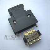 SAN-M 26P连接器三菱 安川3M 10326 SCSI-26P伺服接头MR-ECN1镀金
