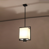 新中式吊灯现代中式餐厅灯过道灯背景墙吊灯卧室床头LED吊灯H828