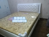重庆渝能家具公租房出租房精品橡木床样式独特质量好适合任何卧室