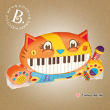 【现货】美国B.Toys儿童音乐钢琴 电子琴 早教益智电子猫琴玩具