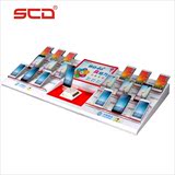 SCD 彩色A款(T-23) 手机托盘柜台展架移动VIVO华为4G组合展示架