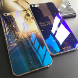 欧美iphone6plus手机壳苹果6s外壳4.7/5.5 5s硅胶保护套蓝光男女