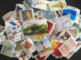 【快递 包邮】德国信销邮票 100枚不重复 外国集邮收藏 保真