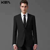 KEA春季商务男士修身西服套装职业正装男西装韩版新郎结婚婚礼服