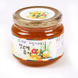 【天猫超市】韩国进口冲饮 全南 蜂蜜芦荟柚子茶 580g  原装进口