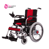 减200\吉芮电动轮椅老年人代步车残疾人轻便折叠手电两用轮椅 WG