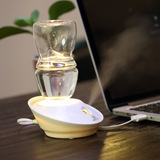 包邮创意USB迷你便携矿泉水瓶家用办公桌面静音空气加湿器纯净型