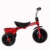 好孩子儿童三轮车 SR100-L005宝宝脚踏可折叠婴儿车红色