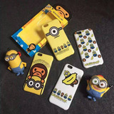 香蕉小黄人手机壳TPU卡通iphone6保护套 3c数码配件