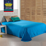床单单件学生儿童宿舍床单1.8米纯色磨毛被单床罩单人床1.5m特价