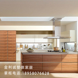 杭州厂家直销整体橱柜 模压 烤漆 实木爱格板 定做门板台面