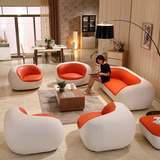 真皮沙发 大小户型客厅组合创意个性简约现代办公室头层牛皮沙发