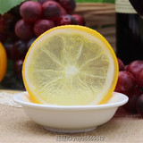 仿真大号柠檬片假水果切片食物食品模型DIY果盘美化饰品配件道具