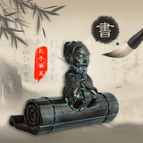 中国特色外事出国礼品 中国风手工艺品 创意商务礼品送老外笔筒