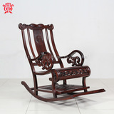 非洲酸枝摇椅 明清古典家具 高档休闲躺椅 红木舒适座椅艺术